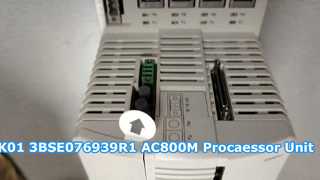 Unidad de procesador compacta del controlador PM866AK01 3BSE076939R1 ABB AC800M